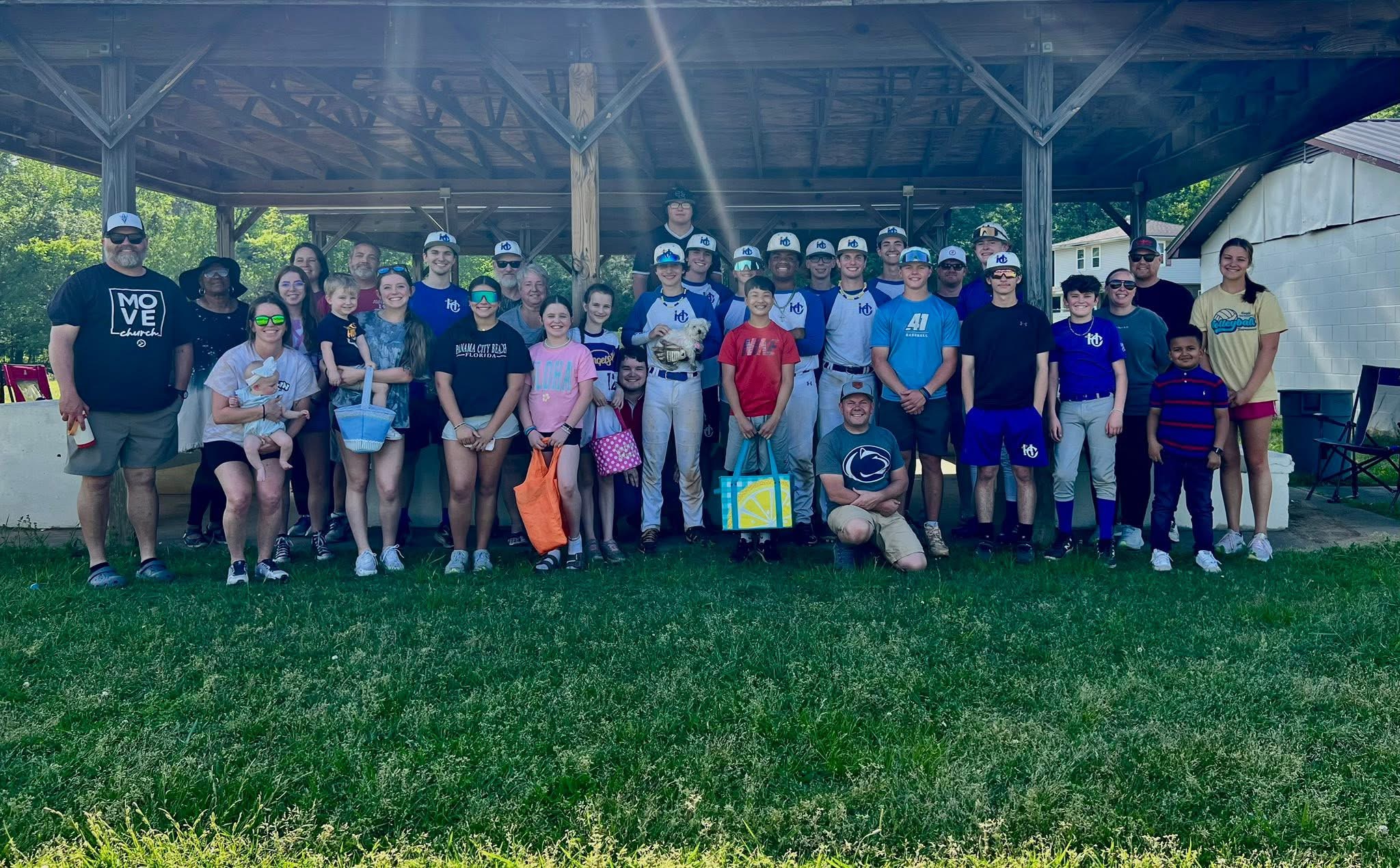 Heritage Christian athletes and families together