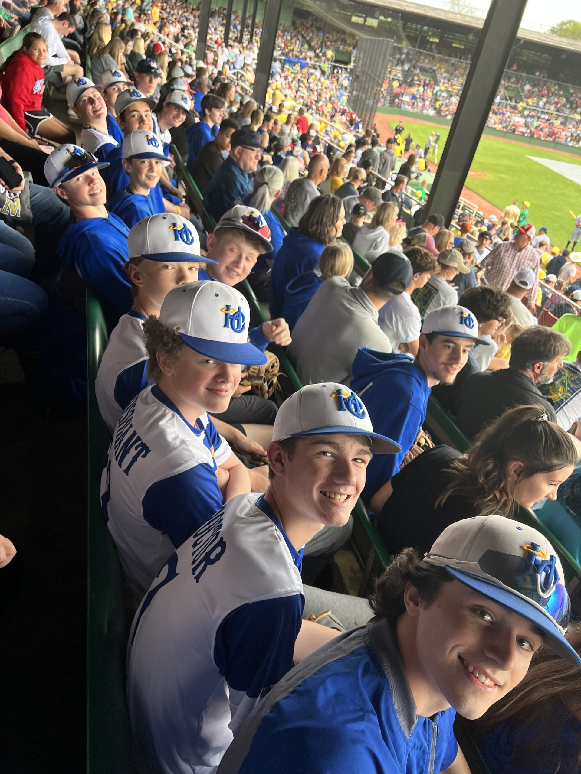 Heritage Christian Baseball program moment