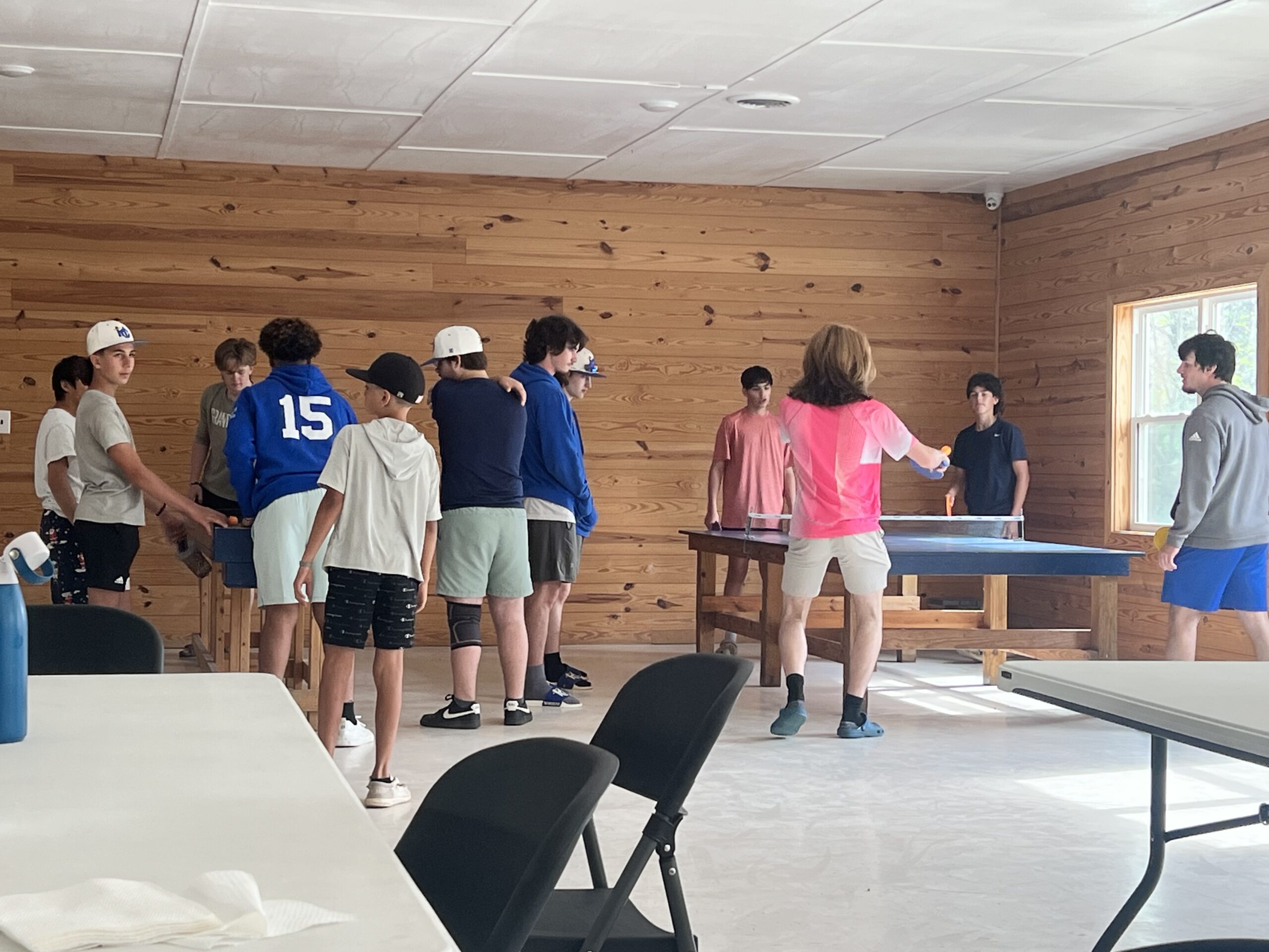 Heritage Christian athletes enjoying time together